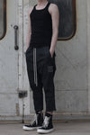 Rick Owens (牛仔束带吊裆裤)DU18S3373 SBWER3 99 UNI